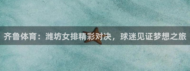 齐鲁体育：潍坊女排精彩对决，球迷见证梦想之旅